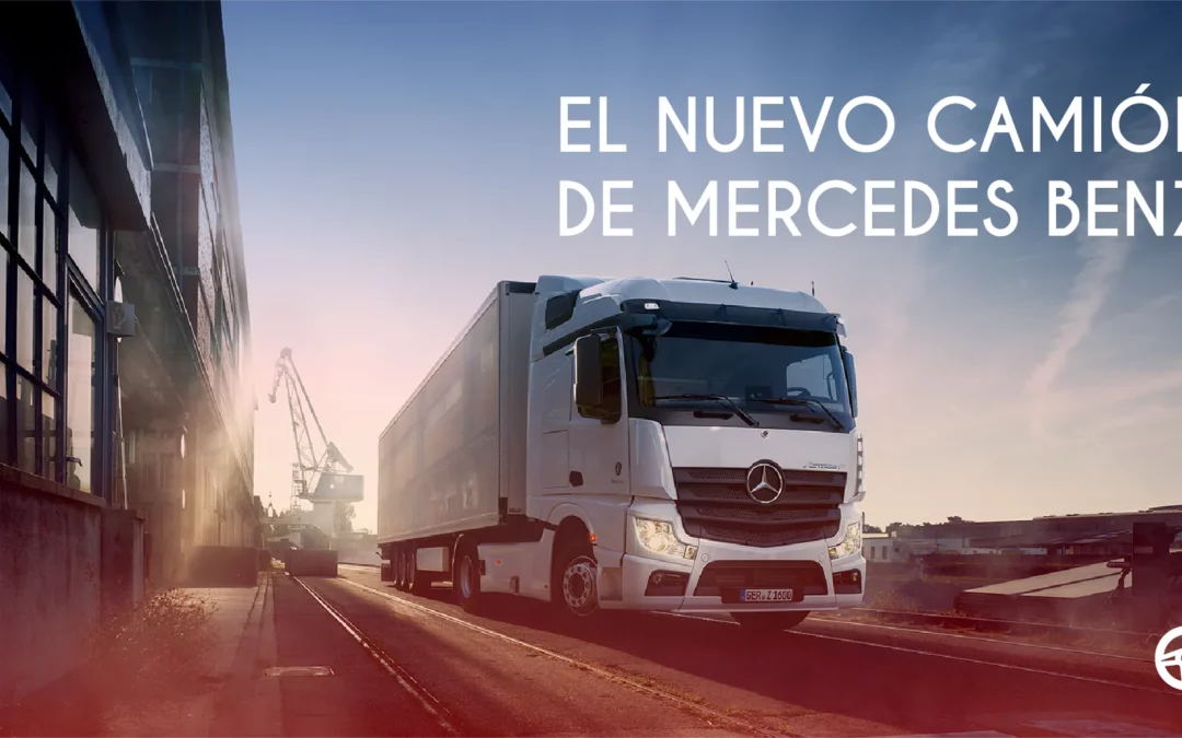 El nuevo camión de Mercedes Benz