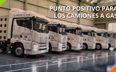 Ahorre en combustible y aporte a la sostenibilidad: camiones a gas.