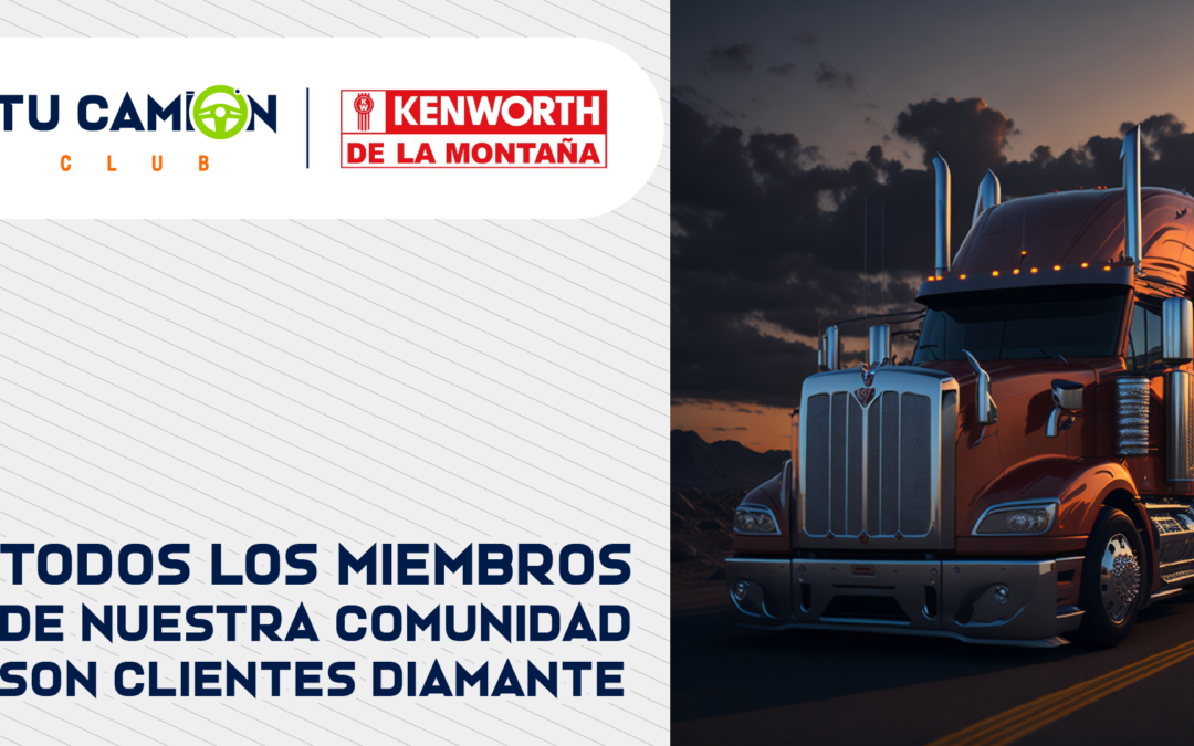 Kenworth: Desucento especial para miembros