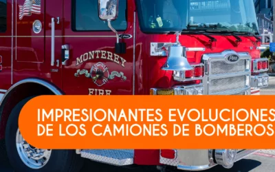 LA VELOCIDAD Y TECNOLOGÍA: Impresionantes Evoluciones de los Camiones de Bomberos